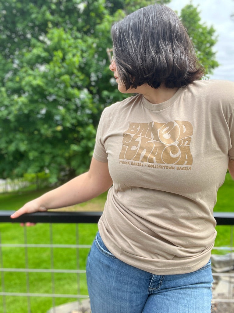Baked in Ithaca Tee (Multiple Colors) – Ithaca Bakery