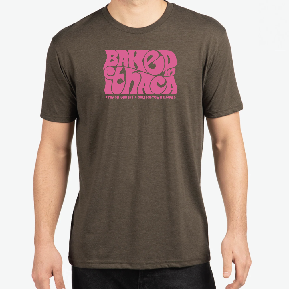 Baked in Ithaca Tee (Multiple Colors) – Ithaca Bakery