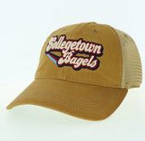 Retro Collegetown  Bagels Trucker Cap