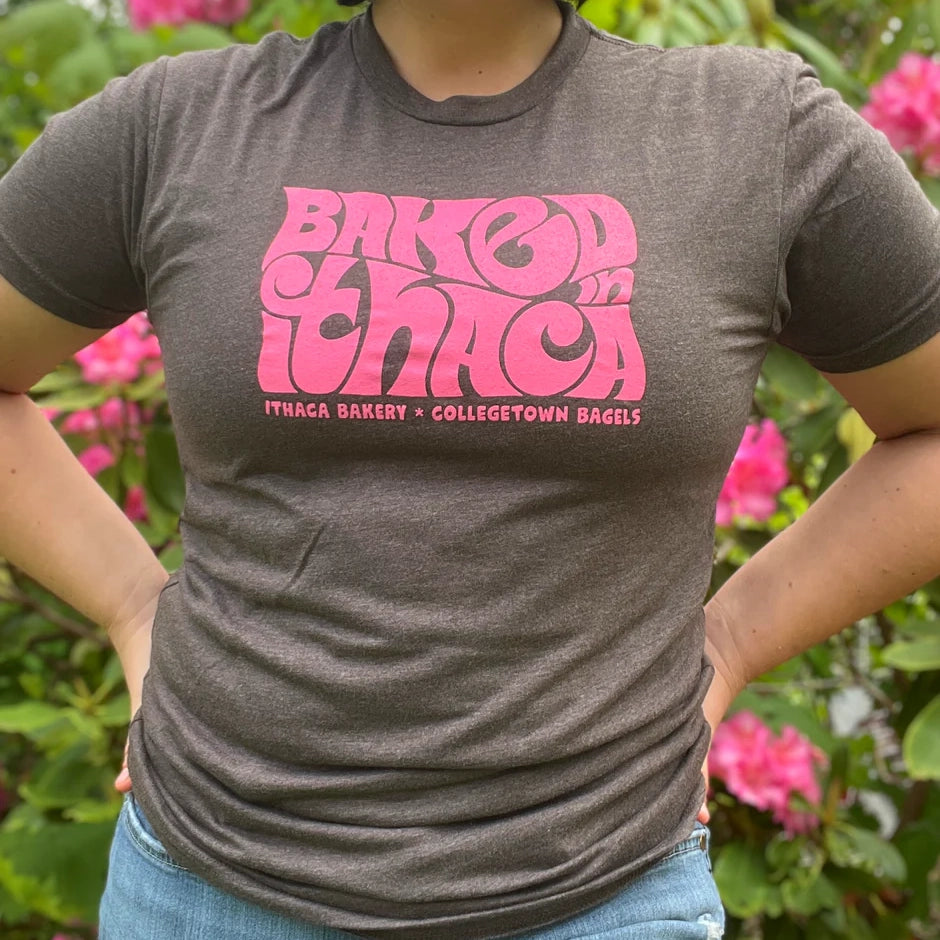 Baked in Ithaca Tee (Multiple Colors) – Ithaca Bakery