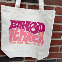 Baked in Ithaca Tote- Multiple Colors