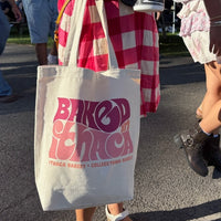 Baked in Ithaca Tote- Multiple Colors