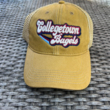 Retro Collegetown  Bagels Trucker Cap