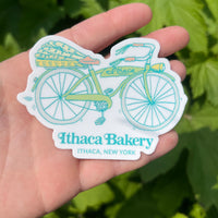 Ithaca Bicycle Sticker (Ithaca Bakery)
