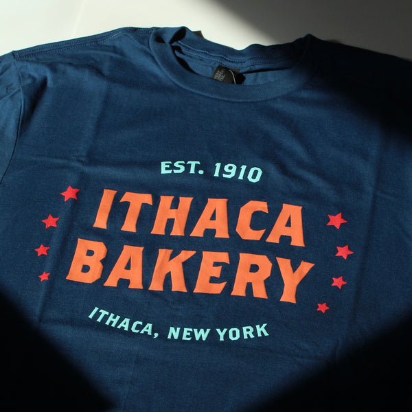 Ithaca Bakery Stars Logo Tee