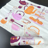 Ithaca Bakery Tea Towel - Tea Party theme