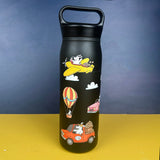 Bagel Dog Adventures Wander Water Bottle